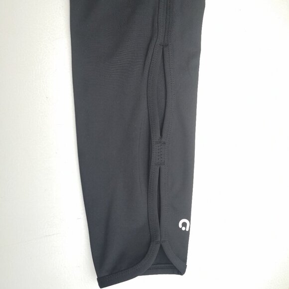 Hyba Ladies Size Medium Ankle Length Black Workout Leggings w/ Cutout Detail - Picture 11 of 11